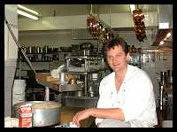 Gilles sur son lieu de travail
Restaurant 'La Marée', MONTREAL