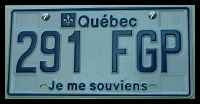 Immatriculation québécoise
