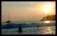 Coucher de soleil sur le Pacifique
Puerto Escondido
