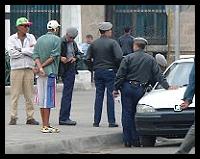 Arrestation à La Havane...