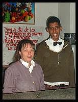 Milta et son collègue Alejandro