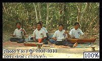 Musiciens mutilés à Angkor
