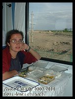Dans le train Langzhou-Urumqi