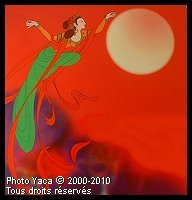 Chang'e en route pour le royaume lunaire
