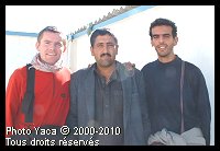 Yannick, notre chauffeur-sauveur et Abdel